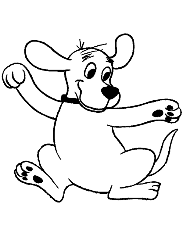 oh clifford puppy days coloring pages - photo #21
