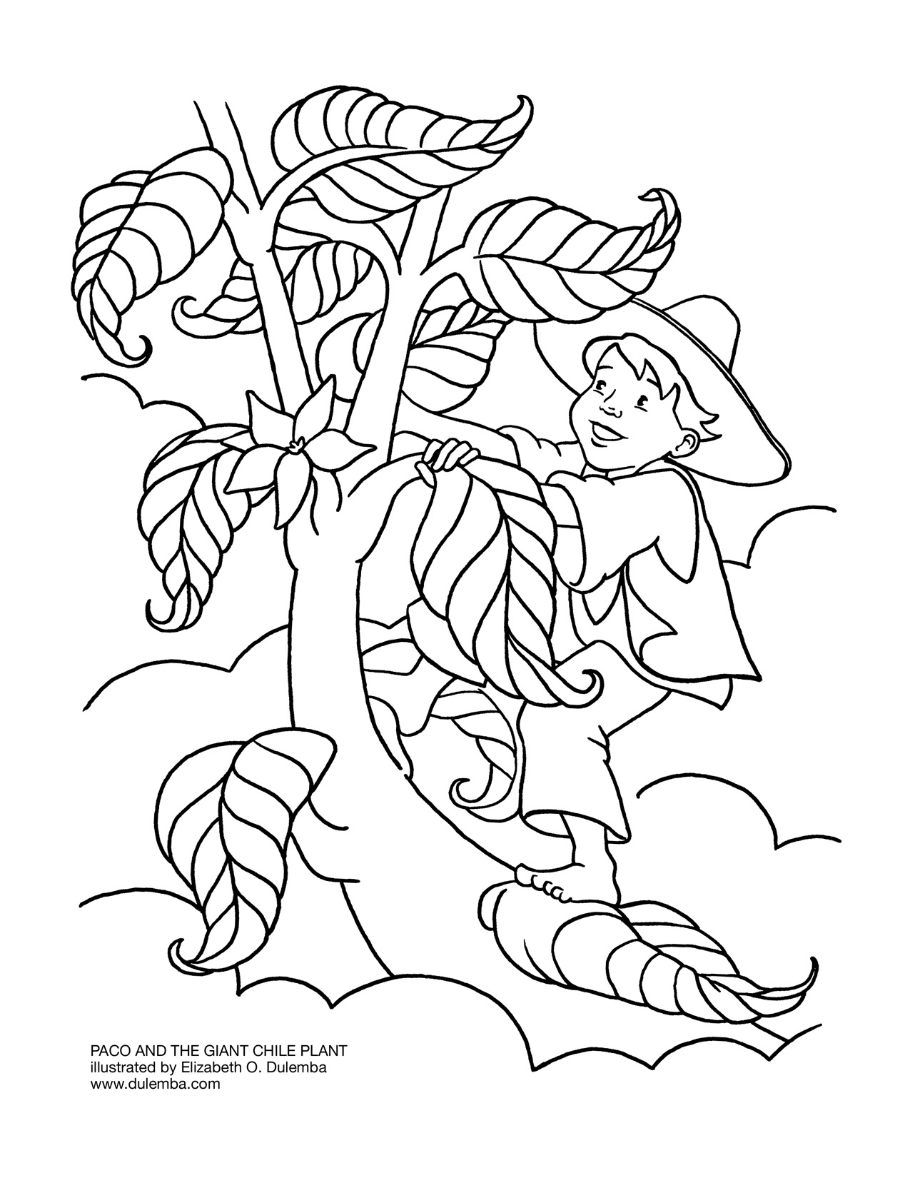 Jack And The Beanstalk Coloring Pages Coloring Home