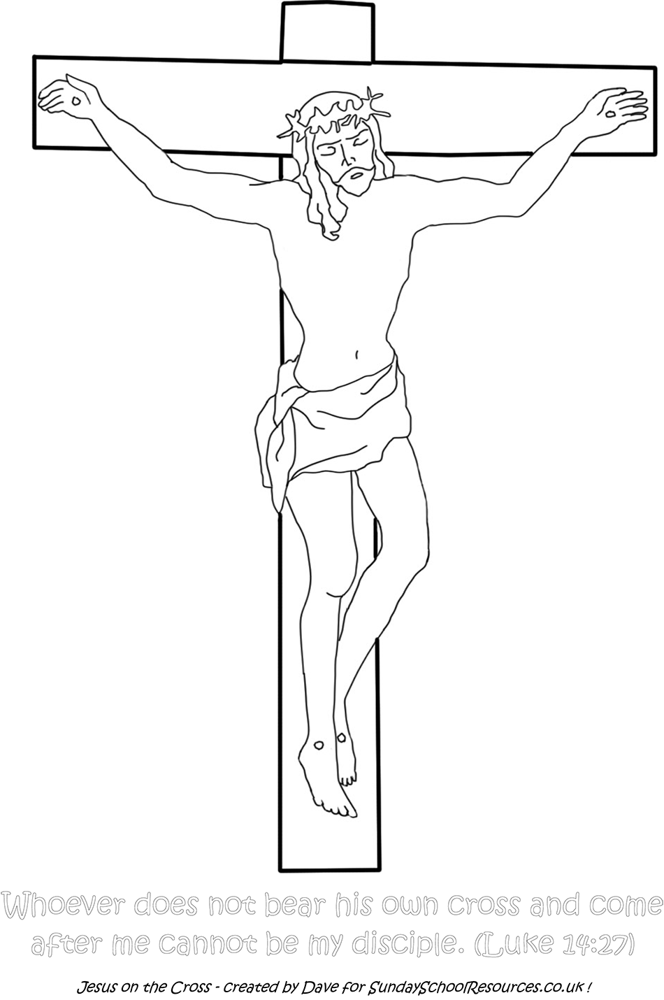Sunday School - Jesus Bible Coloring Pages
