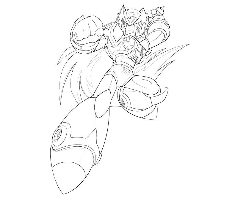 Mega Man Coloring Pages - Coloring Home