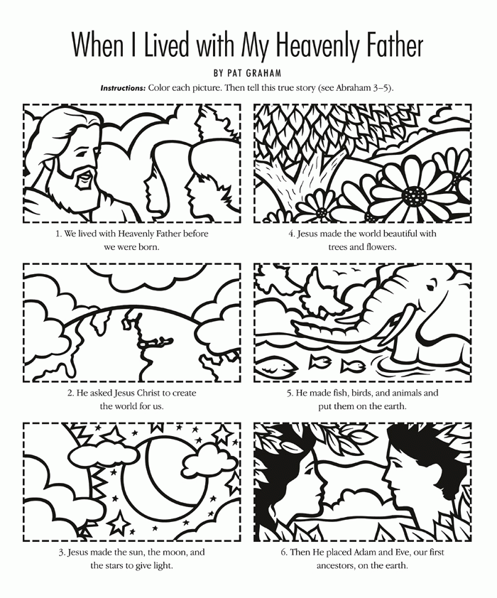 Online Creation Coloring Pages To Download And Print For Free ...
