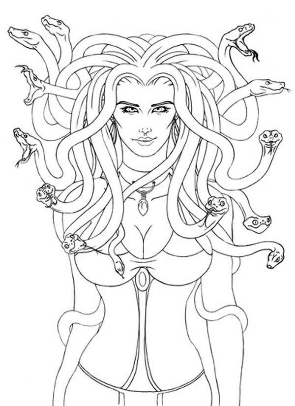 13 Pics of Medusa Mythology Coloring Pages - Greek Medusa Coloring ...