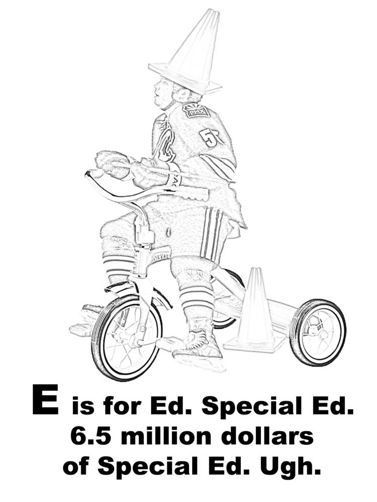 Coyotes Coloring Pages - E is For... Ed - Five For Howling