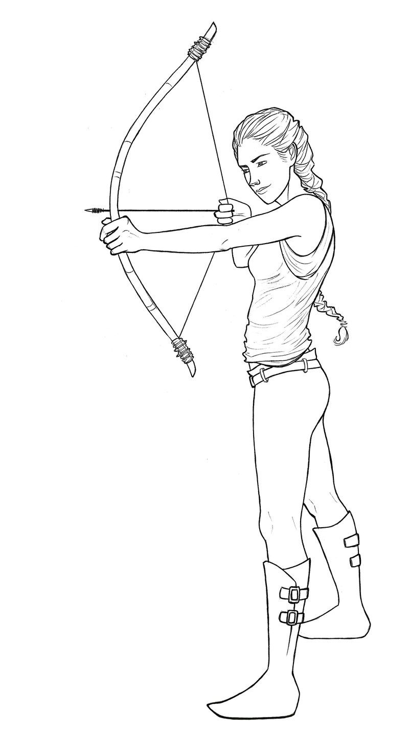 Hunger Games Coloring Pages - Coloring Home