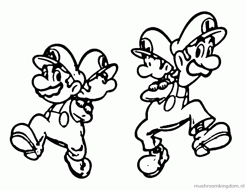 Baby Mario And Peach Coloring Pages - Coloring Pages For All Ages
