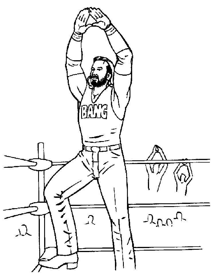undertaker coloring pages print - photo #12