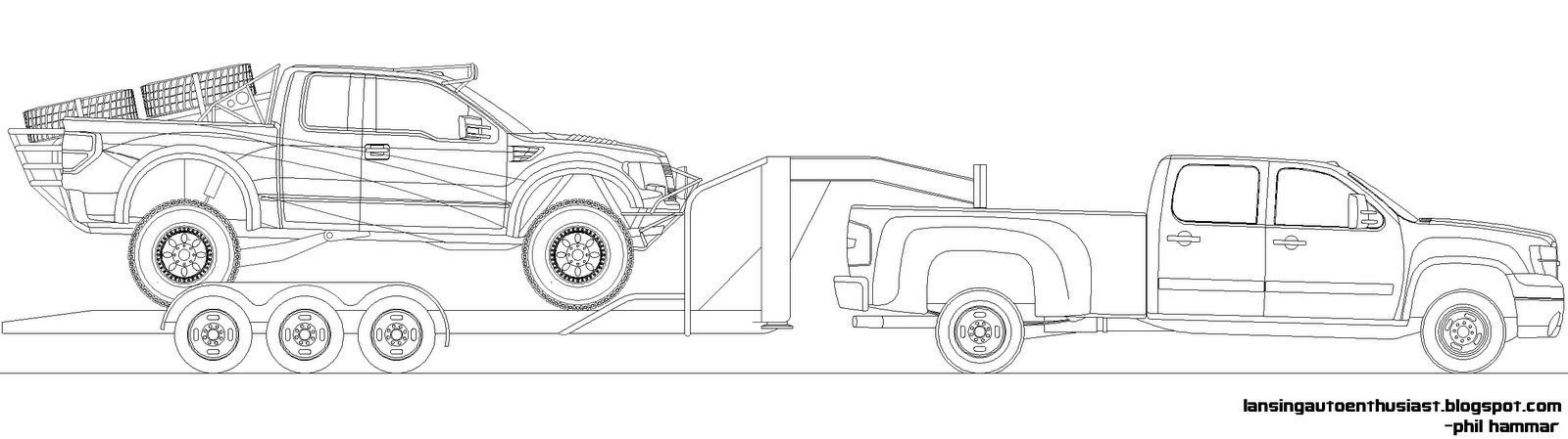 Chevy Diesel Truck Coloring Pages - Ð¡oloring Pages For All Ages