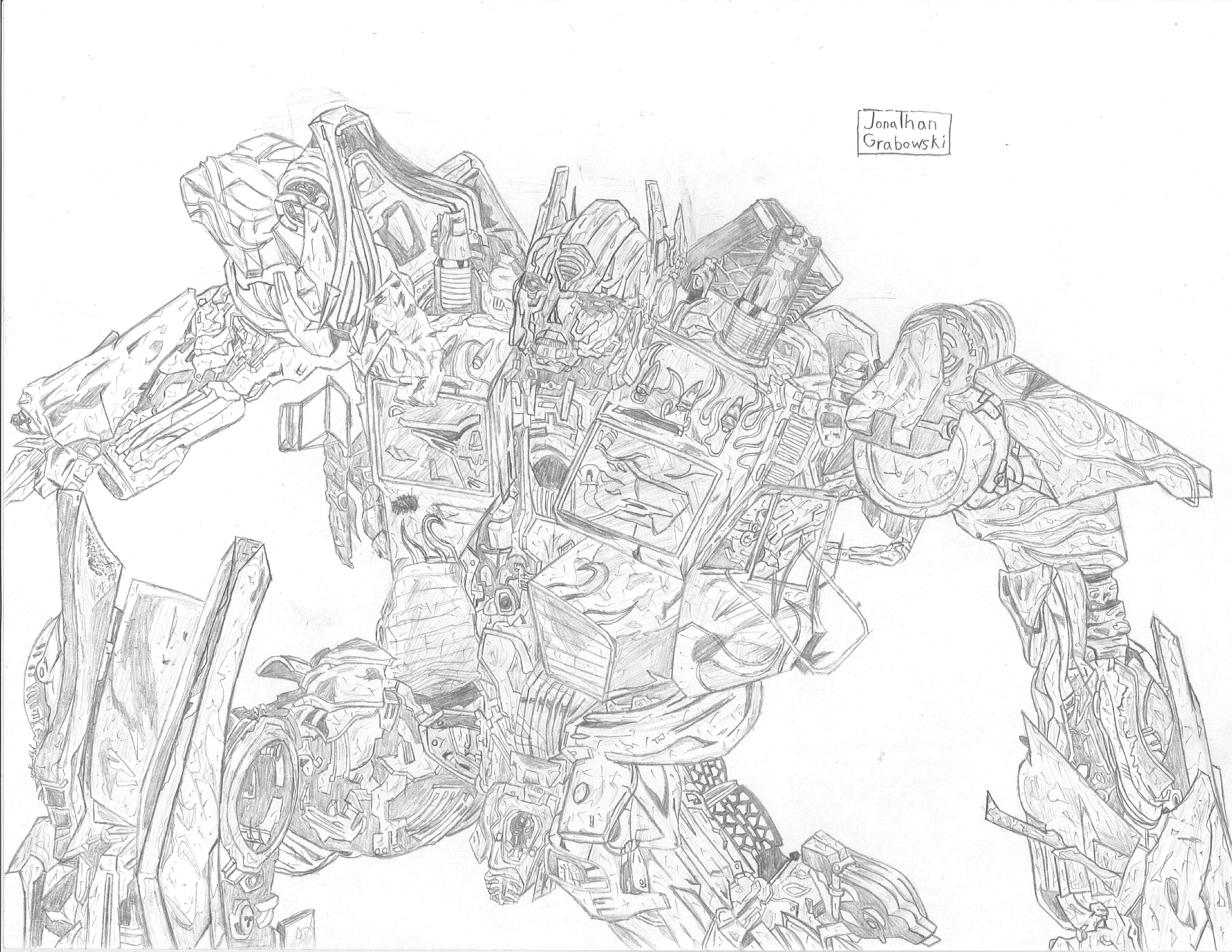 Free Transformers Octimus Prime Coloring Pages To Print - Coloring Home