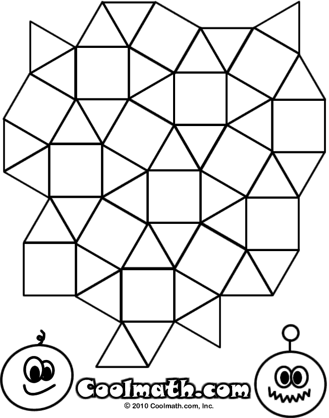 Tessellation Patterns Coloring Pages Coloring Home