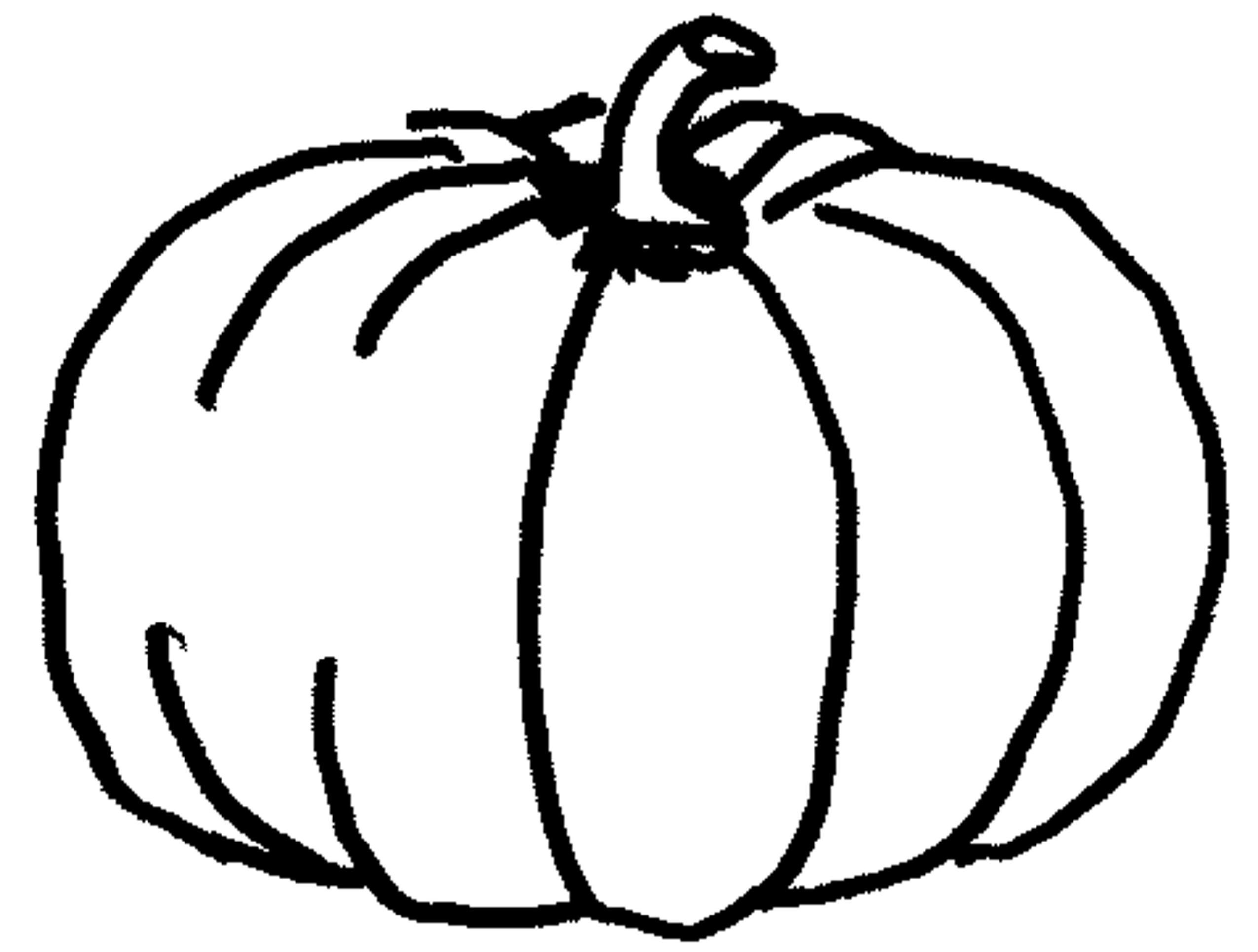 Pumpkin Coloring Pages For Preschool - Coloring Home