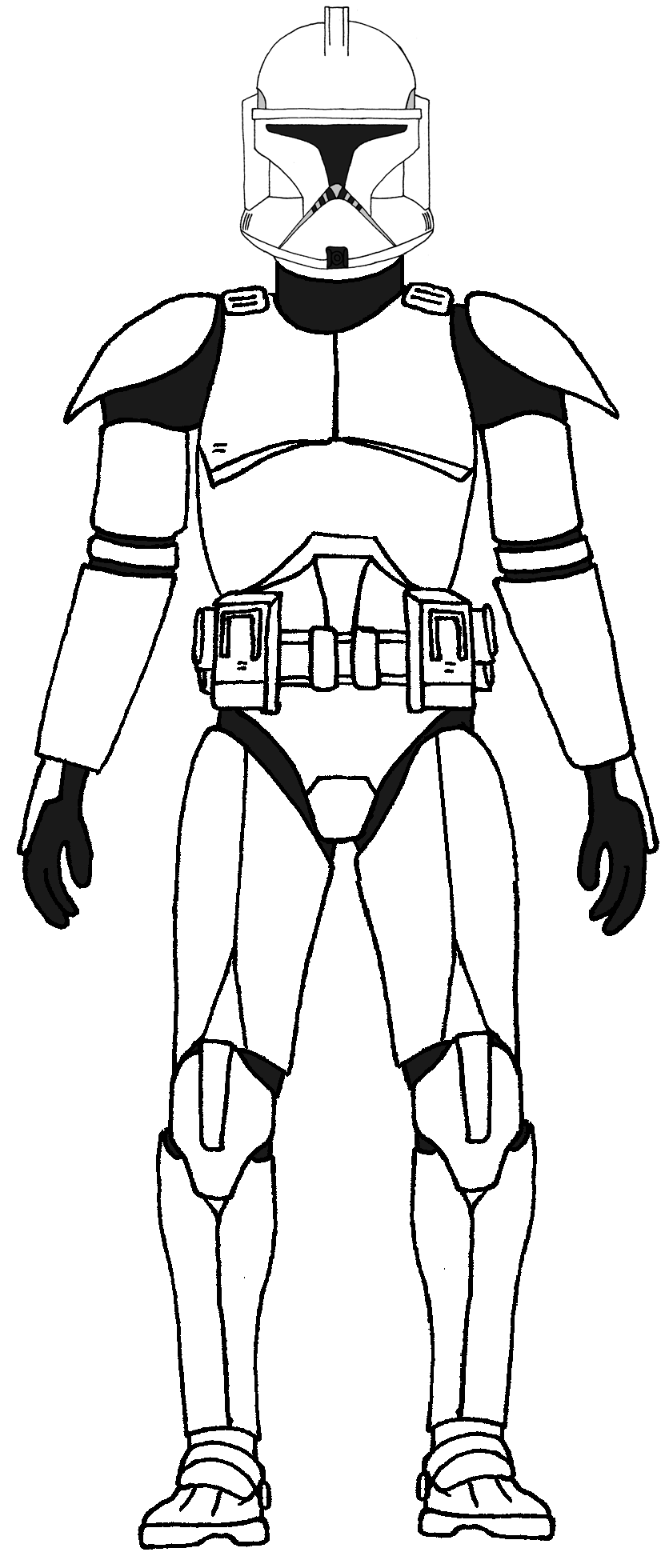 Captain Rex Coloring Page - Coloring Home