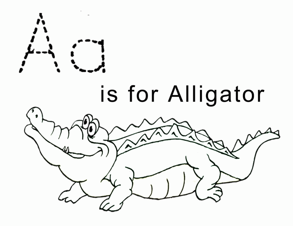 Coloring Pages Of Baby Crocodile - Coloring Home