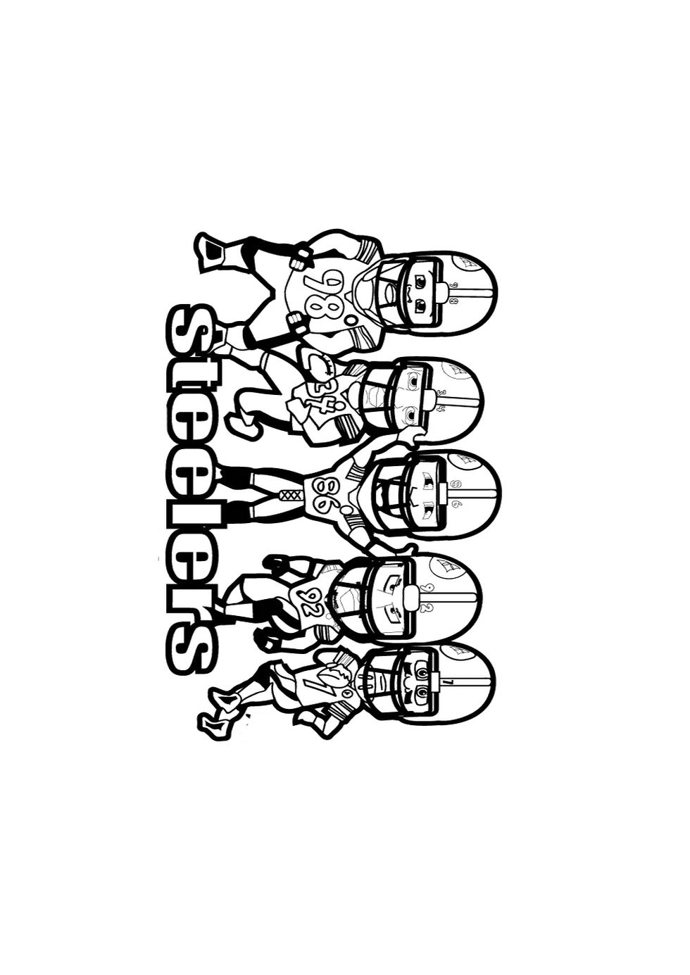 Pittsburgh Steelers Coloring Pages  Coloring Home
