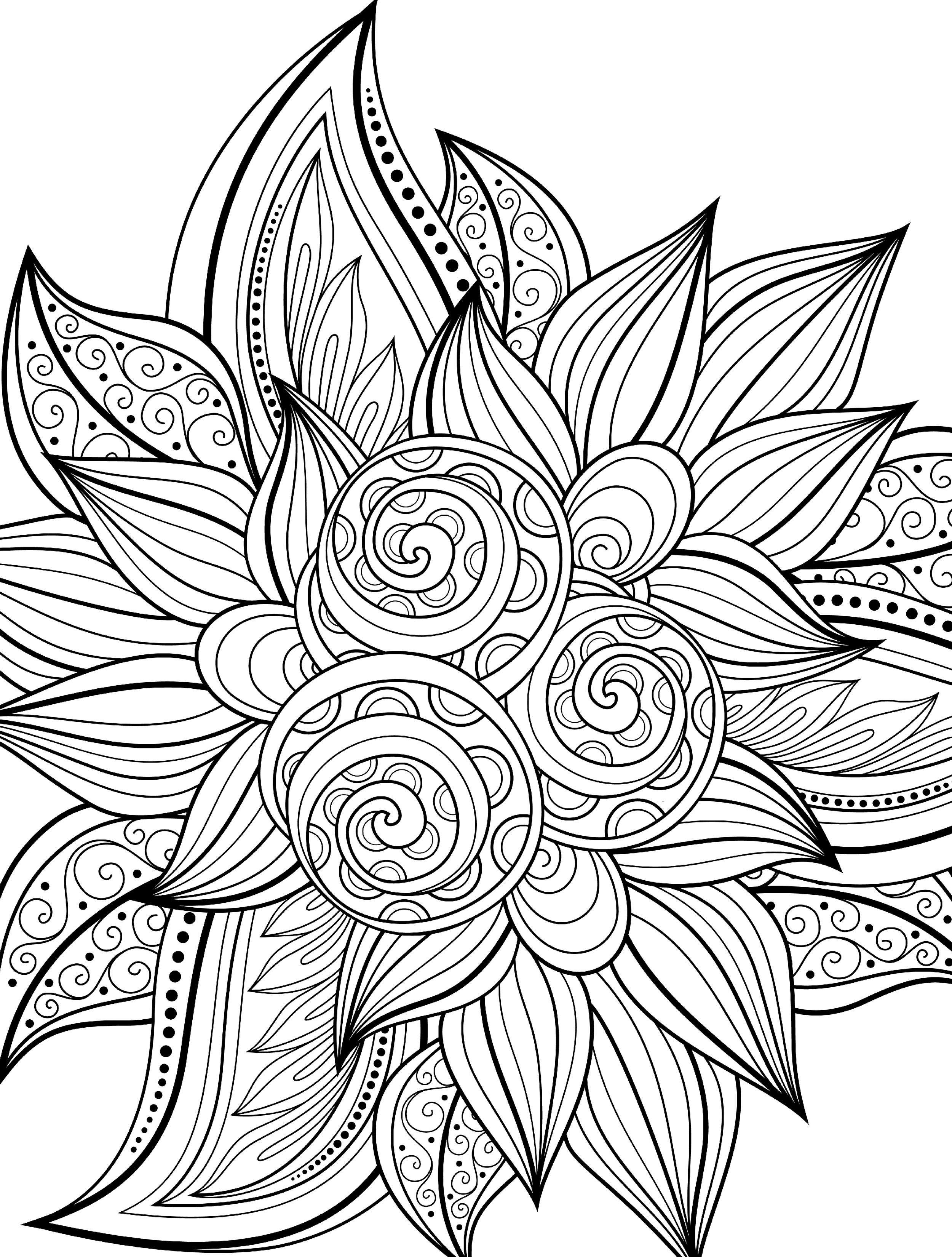 Printable Adult Coloring Pages - Coloring Home