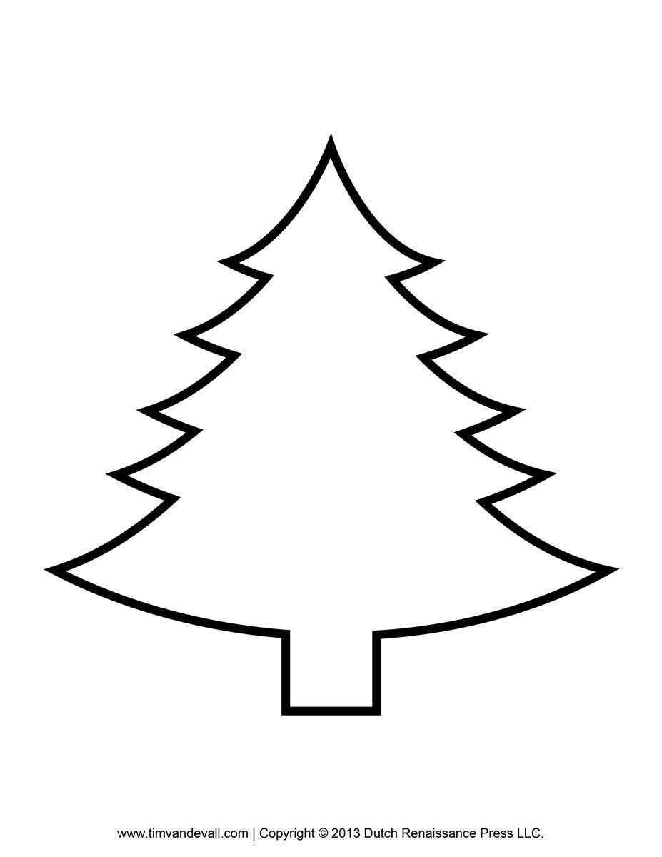 Christmas Tree Outline - aegisfilmsales