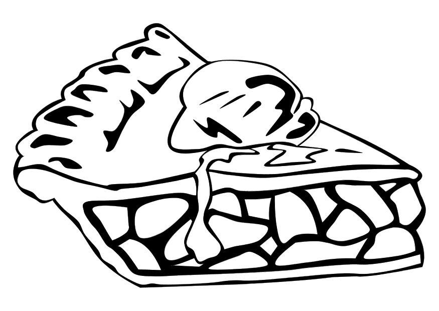 Coloring page apple pie - img 10256.