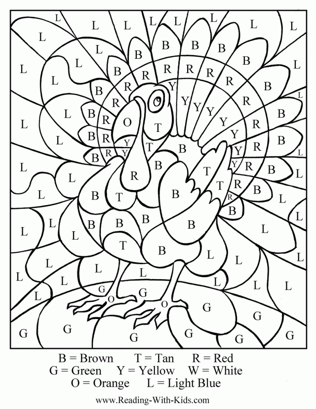 Free Difficult Color By Numbers Coloring Pages, Download ...