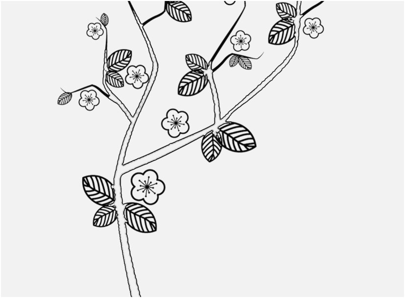 Coloring Pages Cherry Photo New Cherry Blossom Coloring Page ...