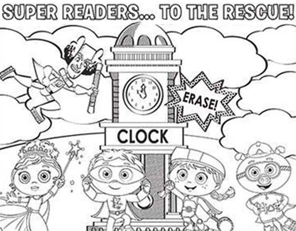 Super Why Coloring Pages - GetColoringPages.com