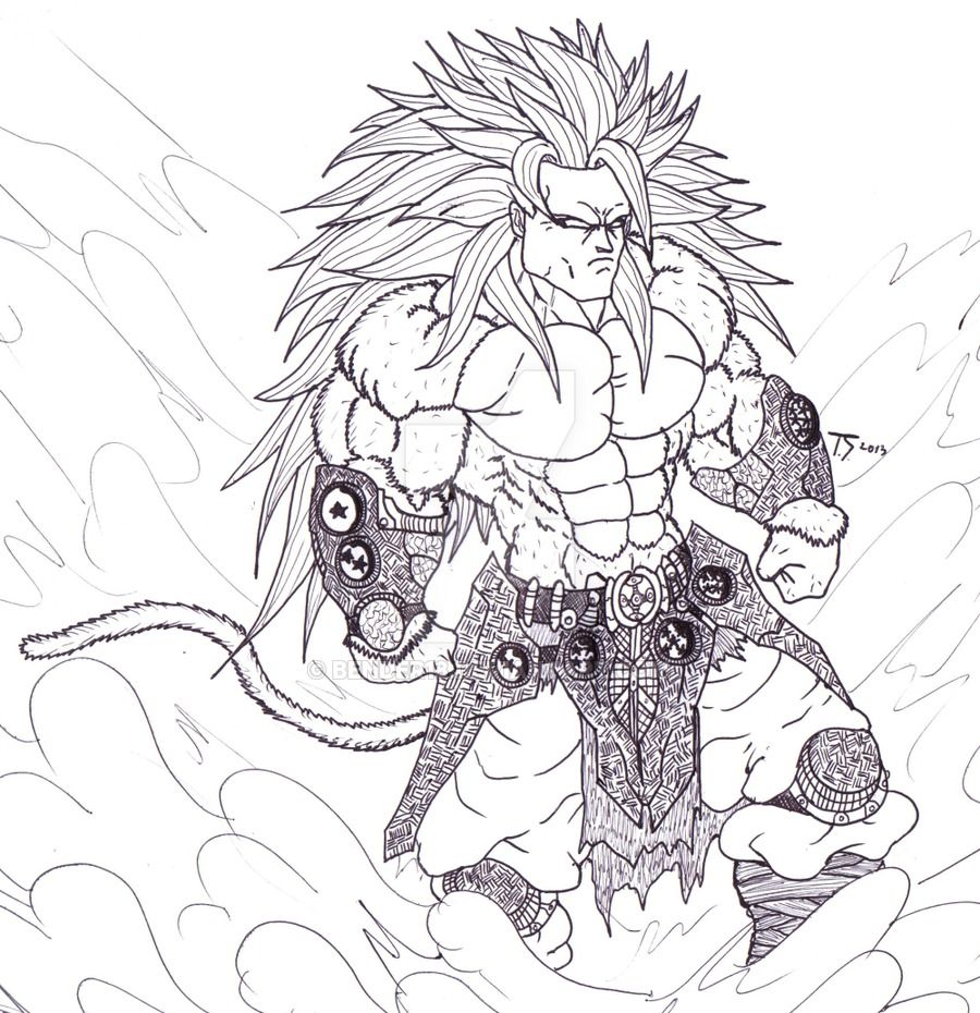 390 Cute Super Saiyan Coloring Pages with disney character