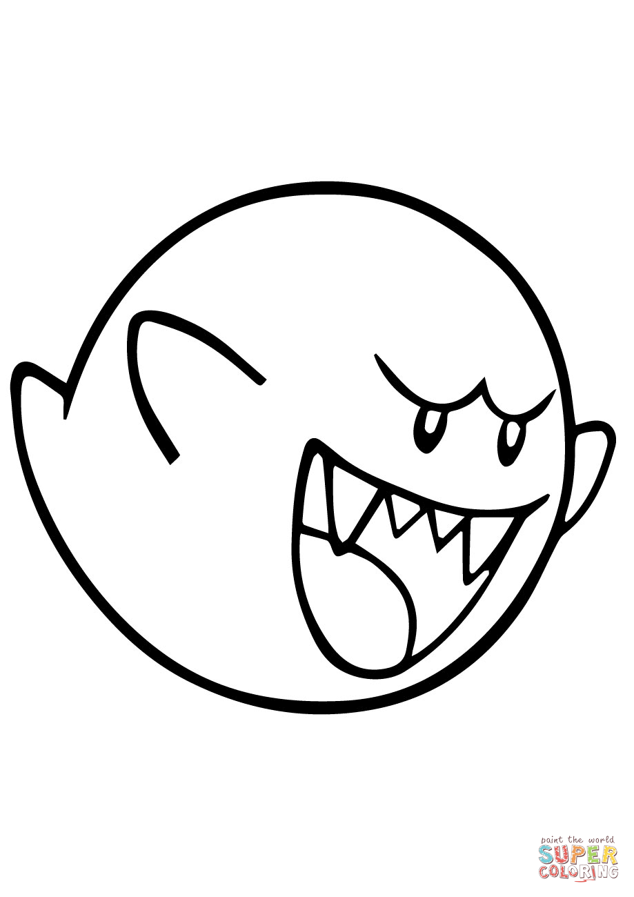 88 Cartoon Boo Coloring Pages for Adult