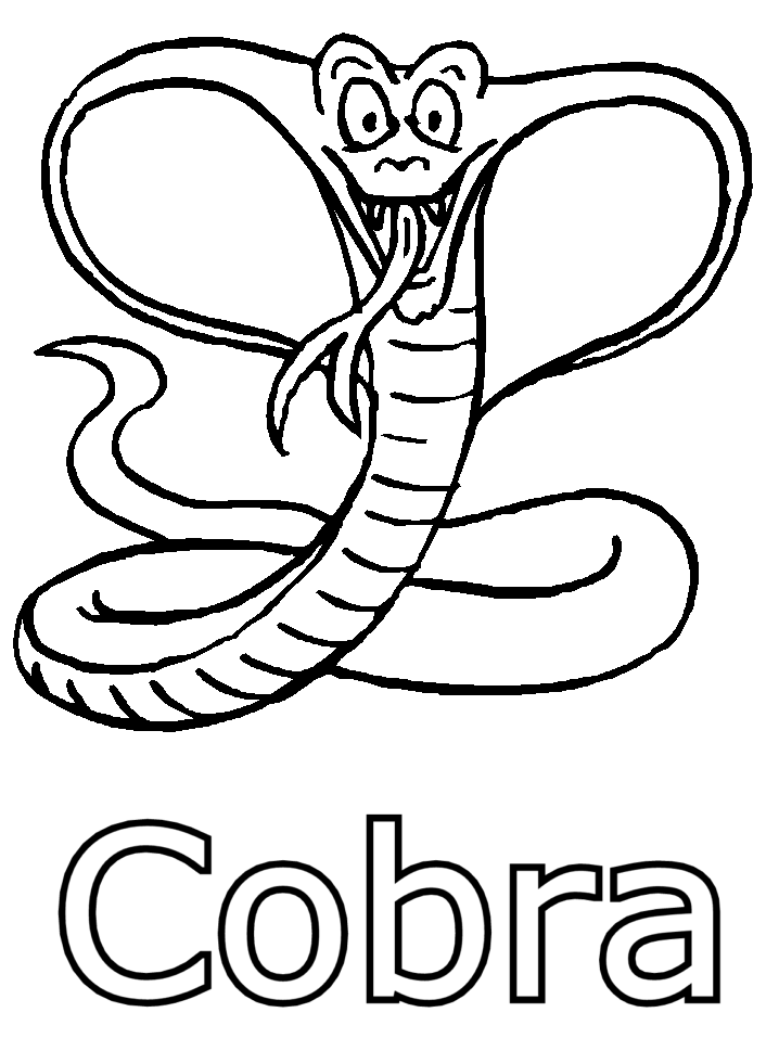 Snake Printable Coloring Pages - Coloring Home