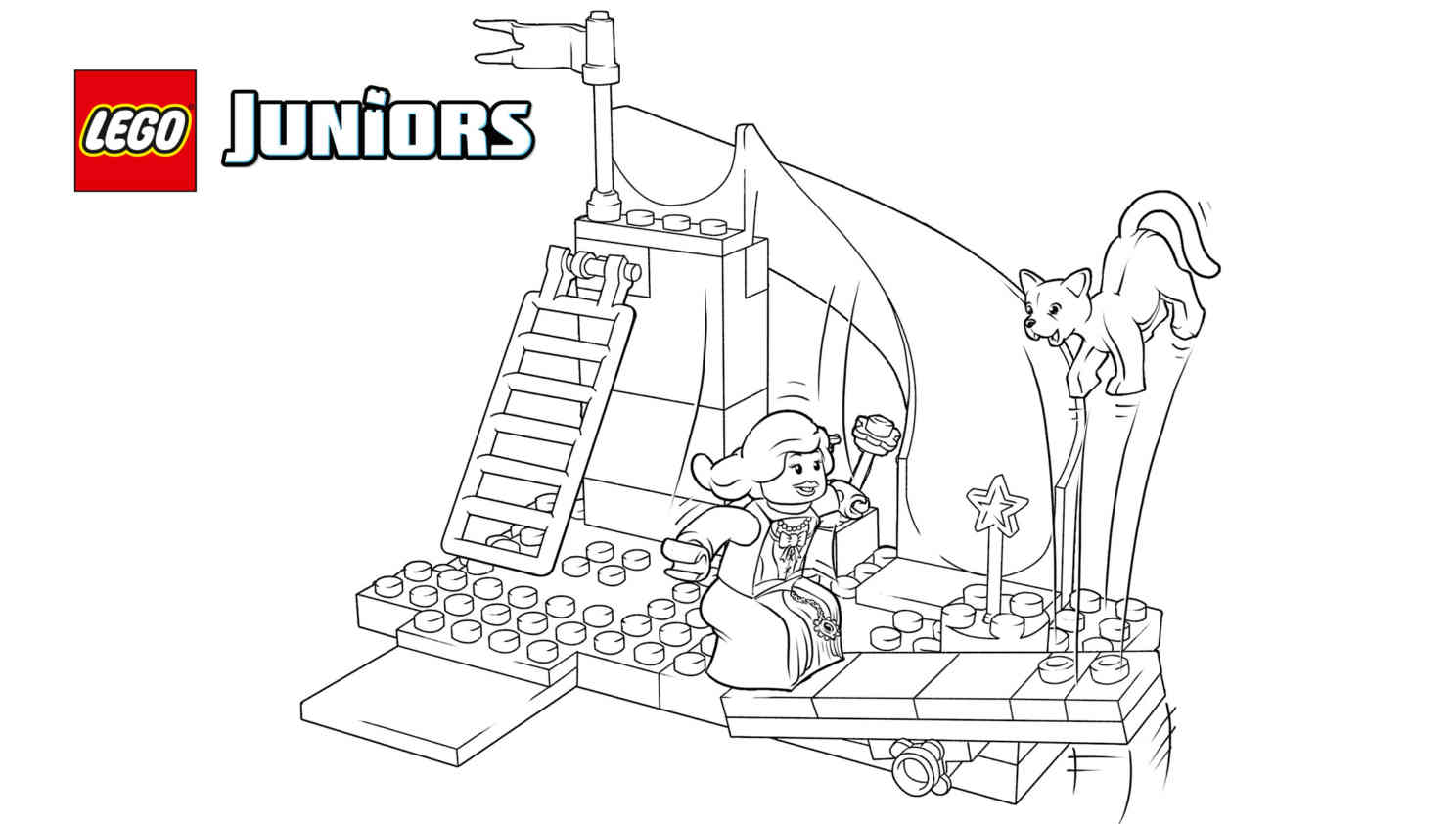 Free Printable Lego Castle Coloring Pages - Coloring Home