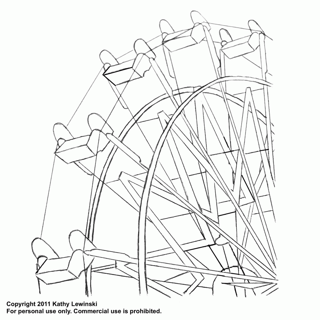 7 Pics of Merry Go Round Horses Coloring Pages - Carousel Horse ...