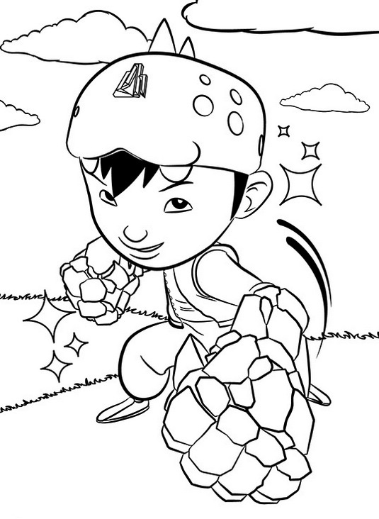 Coloring Store: Boboiboy Coloring Pages