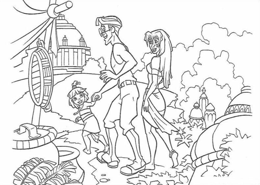 Sunken Pirate Ship Coloring Page - HiColoringPages