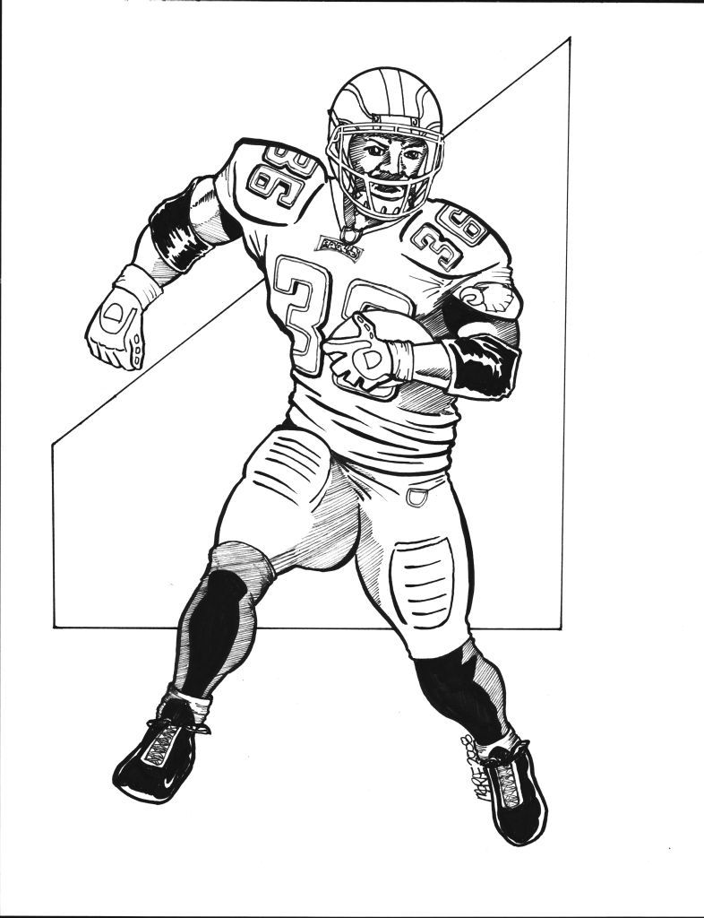 Football Coloring Pages New York Giants Coloring Home