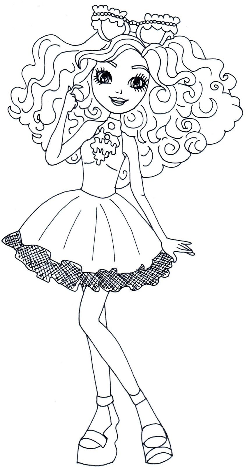 298 Simple Madeline Coloring Pages for Adult