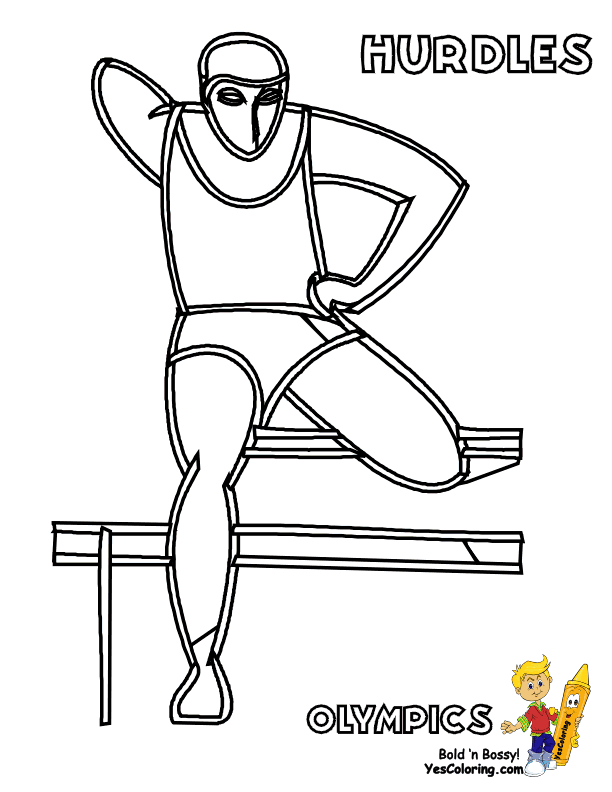 Summer Coloring Pages | YESCOLORING | Free | Olympics | Summer
