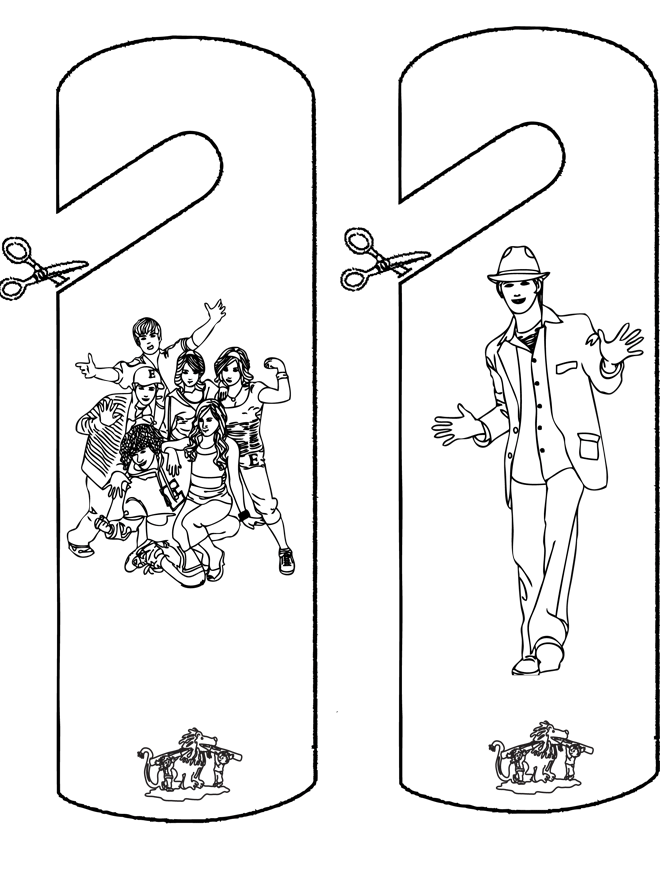 High School Musical Coloring Pages 33 | Free Printable Coloring Pages