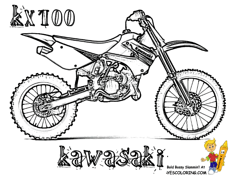 Bicycle Racer Coloring Pages - Coloring Pages For All Ages