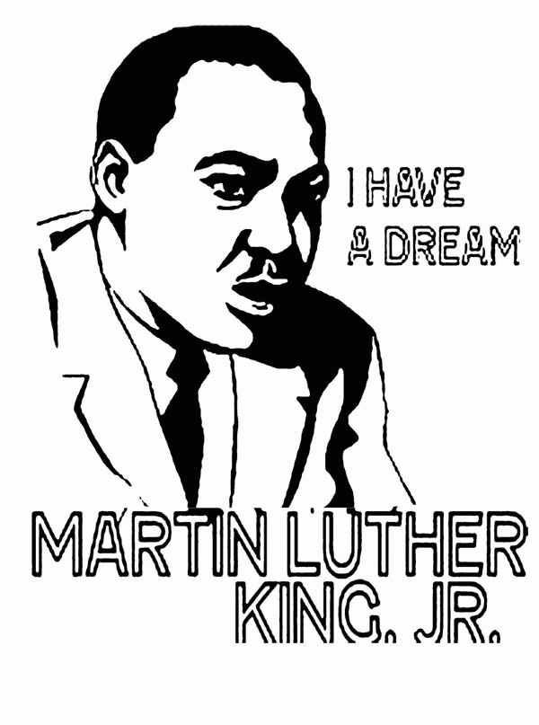 i have a dream speech coloring pages - photo #32