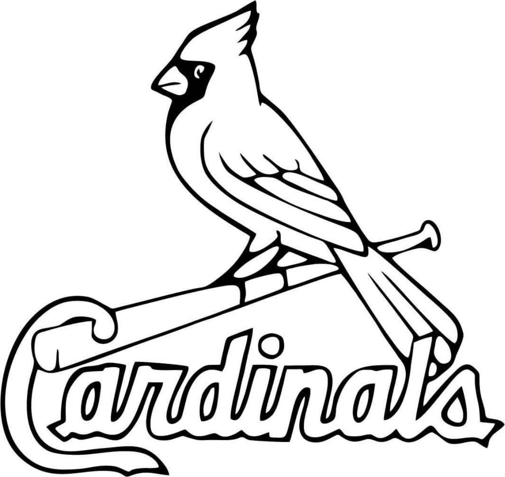 baseball #cardinals #coloring #pages #2020 | Baseball coloring ...