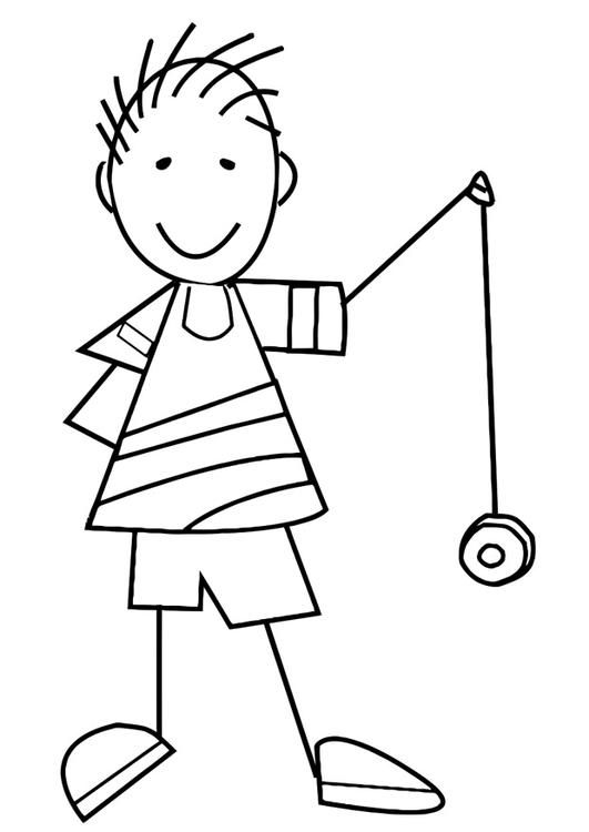 Y is for yo yo! [coloring page] | Letter activities preschool ...