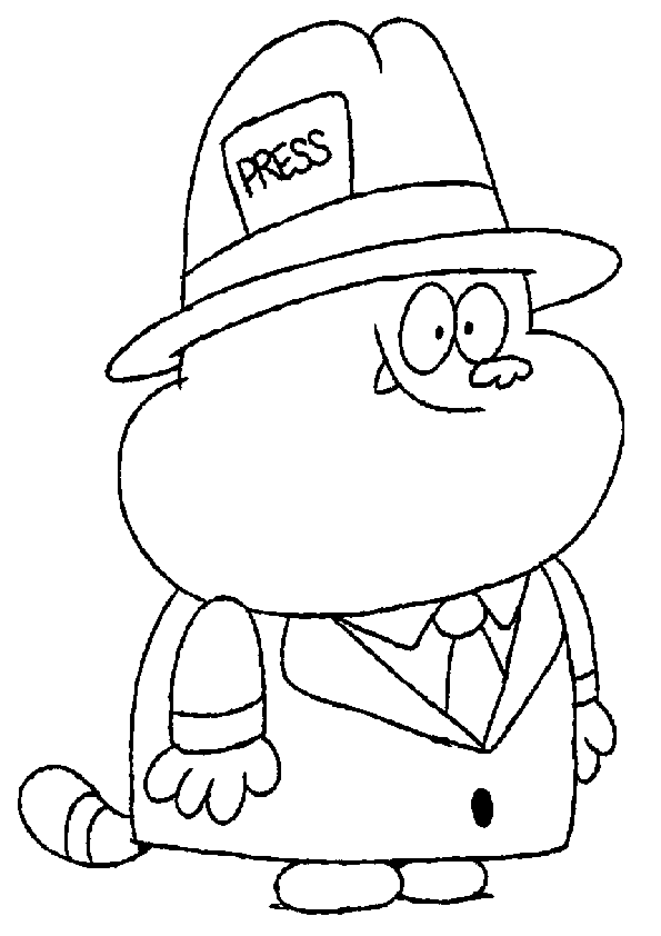 Chowder Coloring Pages To Print Coloring Home