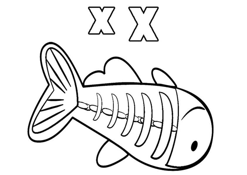 ▷ X-ray: Coloring Pages & Books - 100% FREE and printable!