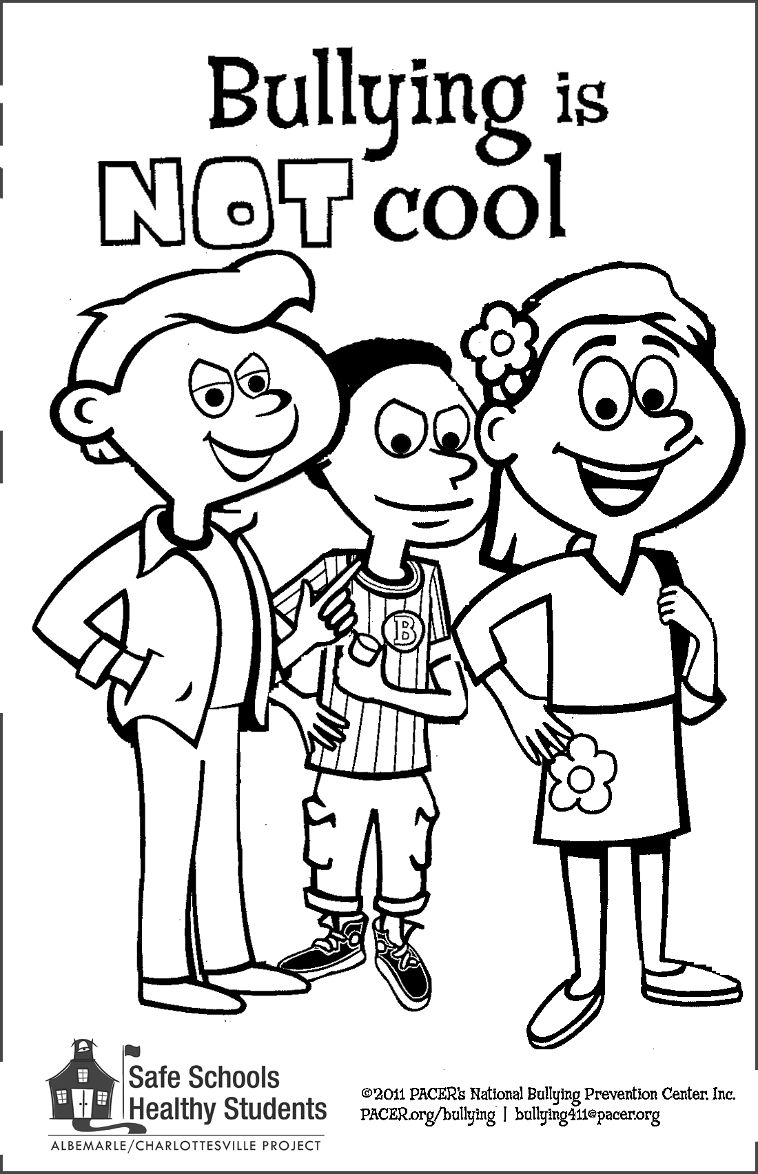 Free Printable Anti Bullying Coloring Pages High Quality