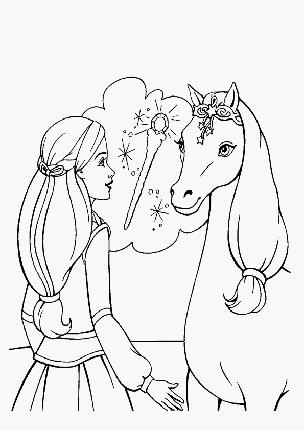 39 Collection of Barbie Free Coloring Pages - Gianfreda.net