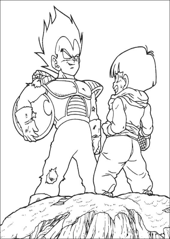 Dbz Coloring Pages Dragon Ball Z Coloring Pages On Coloring Book ...