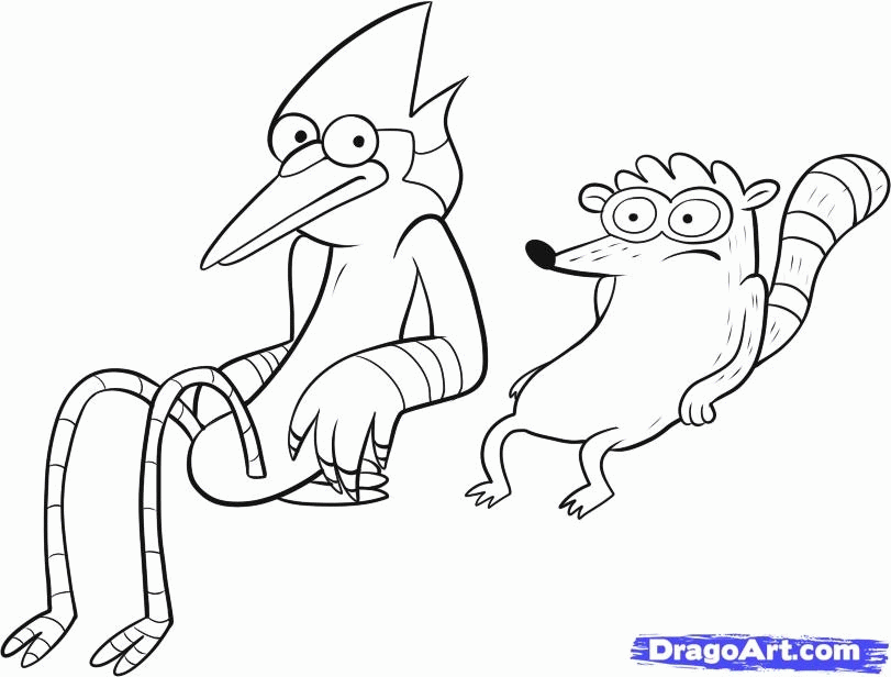 Nice Regular Show Coloring Pages Crazy Coloring Pages, Knack ...