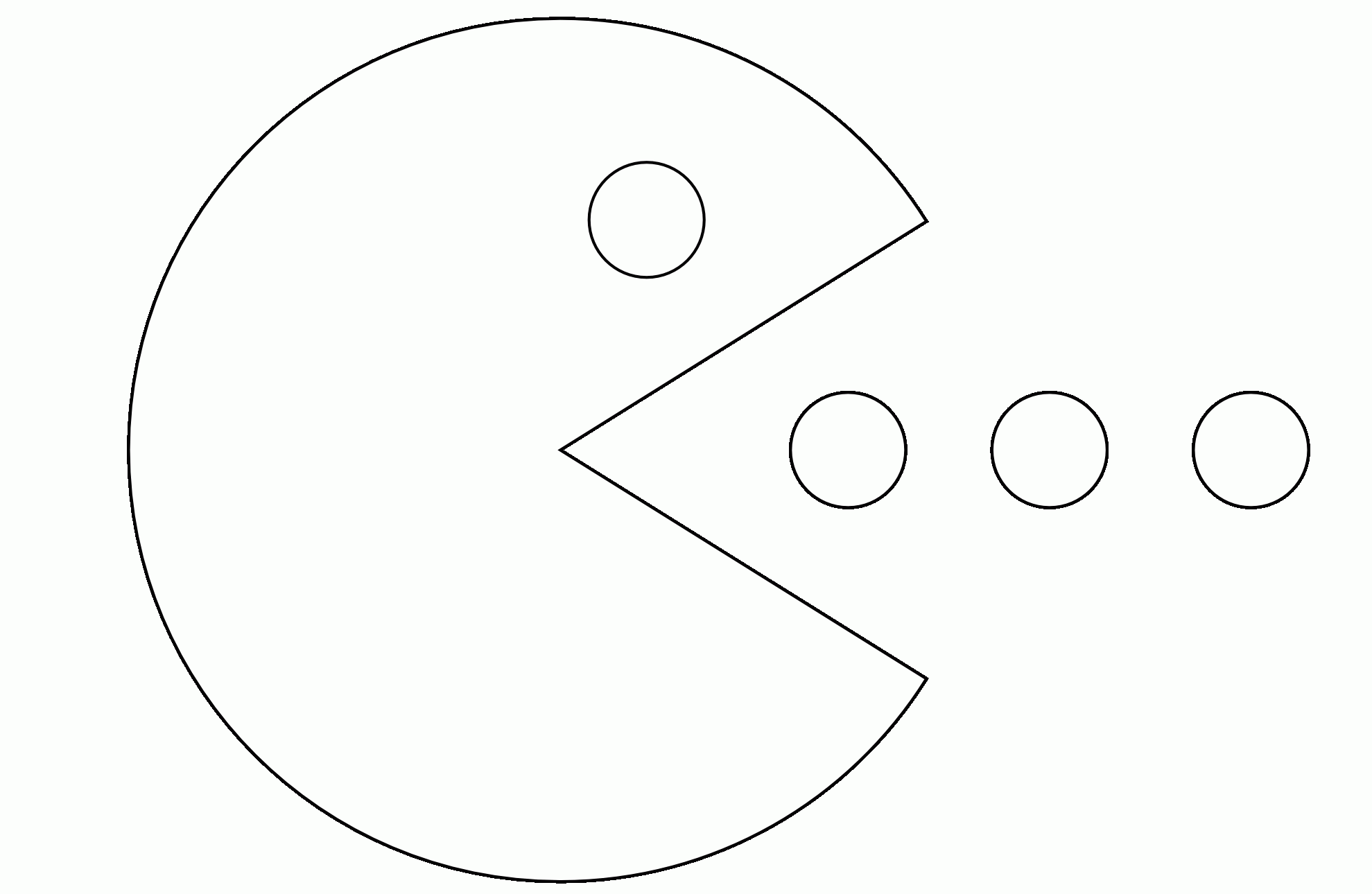See Pacman Coloring Pages To Download And Print For Free - Widetheme