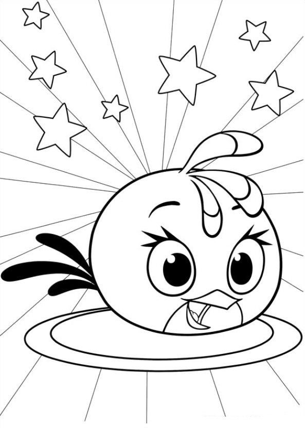 Kids-n-fun.com | 11 coloring pages of Angry Birds Stella