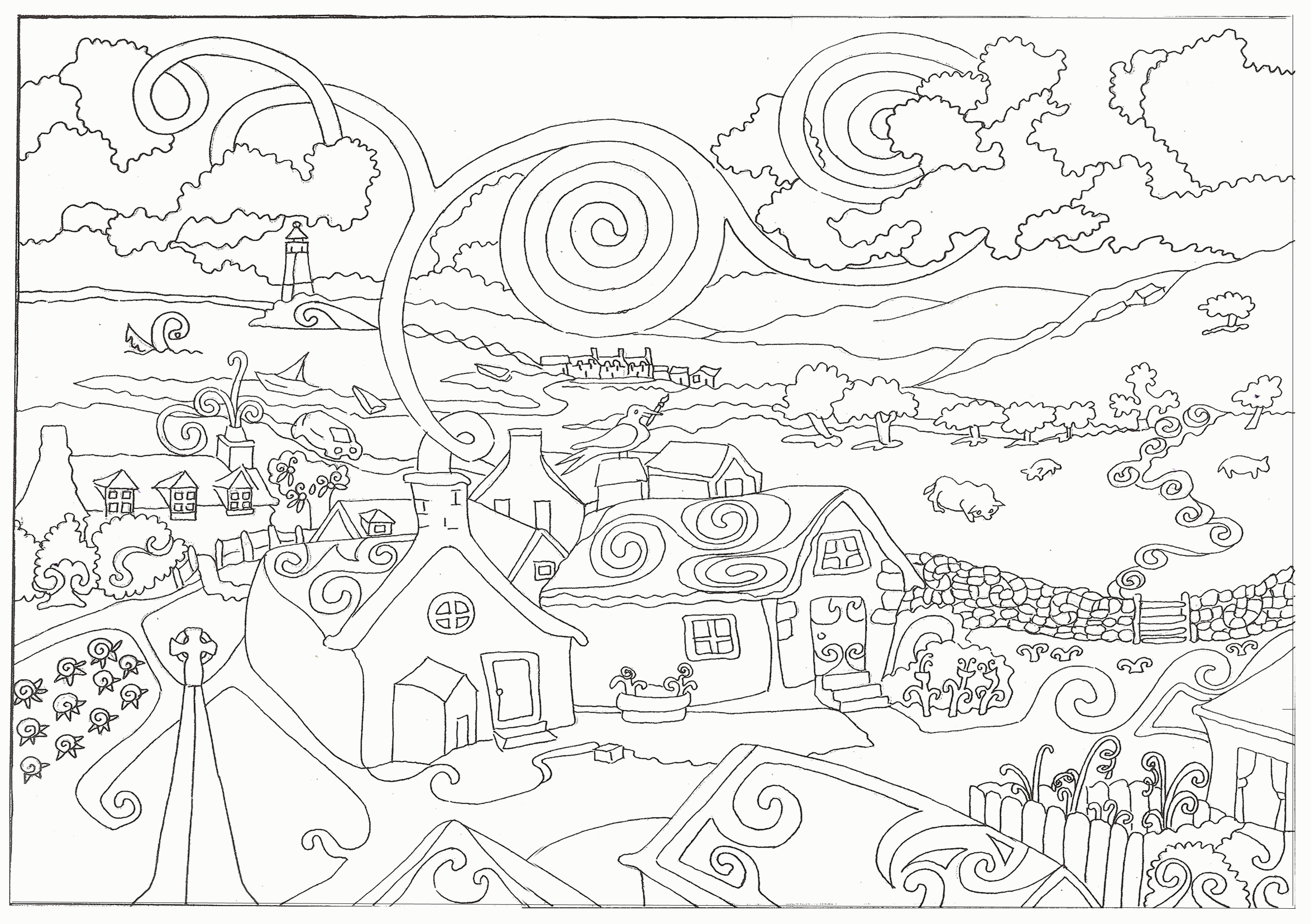 Older Kids Coloring Pages - Coloring Home