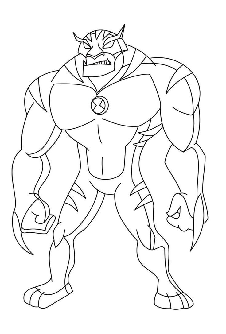 Ben 10 Omniverse Coloring Pages - Coloring Home