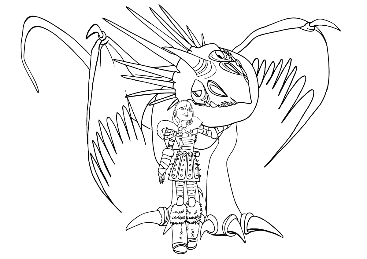 Stormfly coloring pages | Coloring pages to download and print