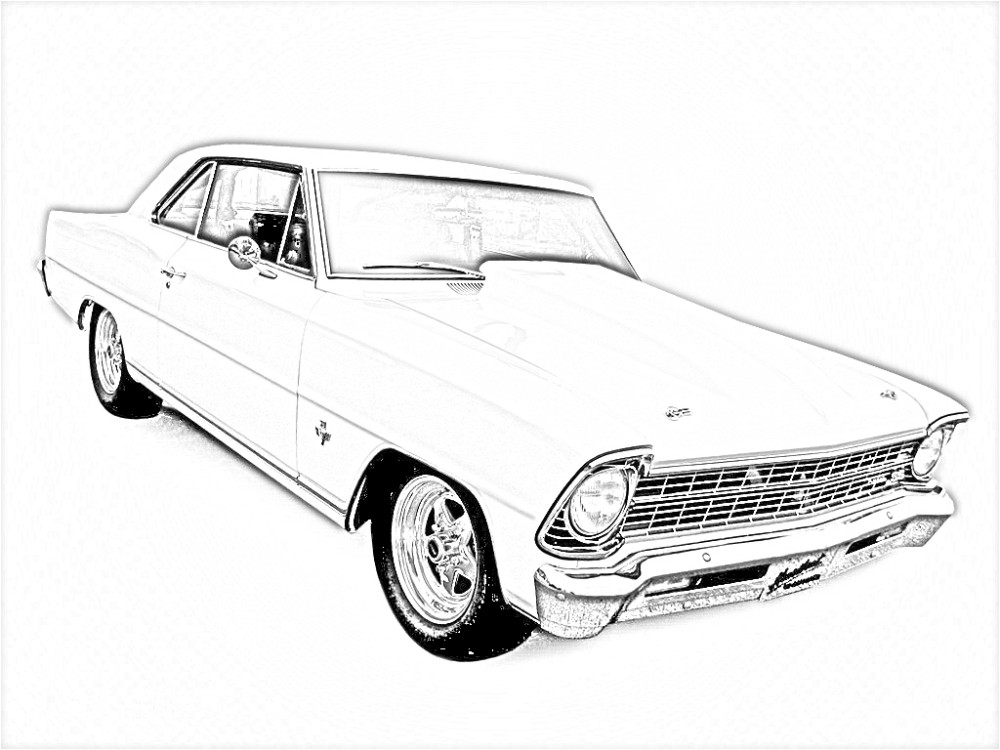 70 Cute Old Car Coloring Pages with disney character